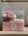 Pink Candle Box