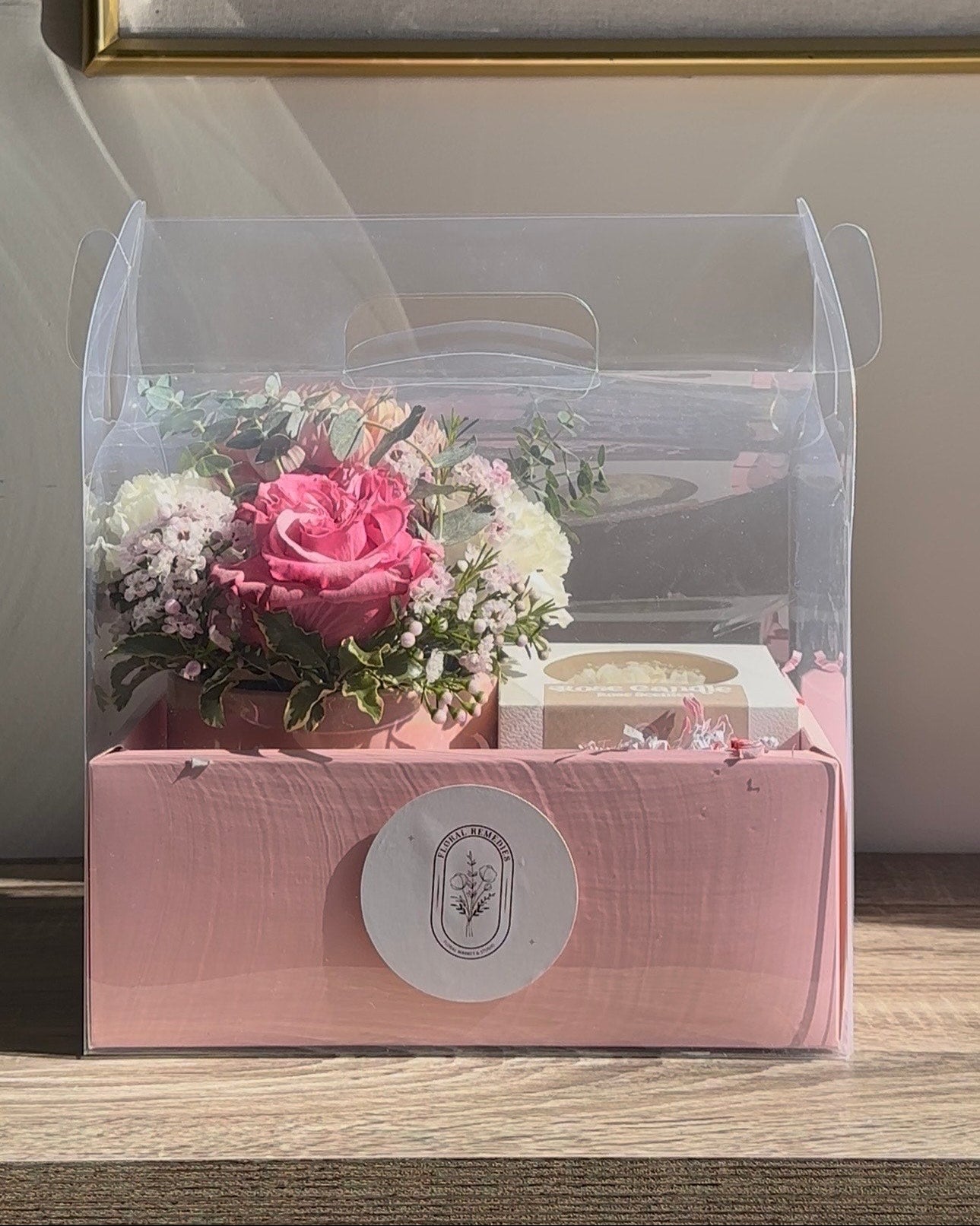 Pink Candle Box